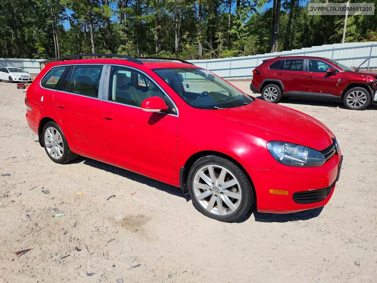 2013 VOLKSWAGEN JETTA VIN 3VWPL7AJ0DM691200 — фото 4