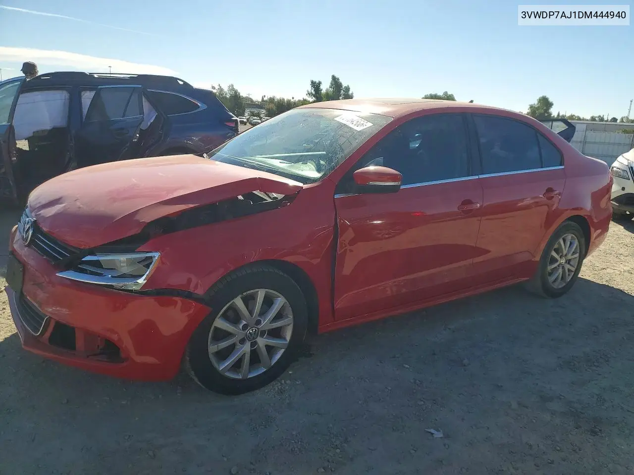 VOLKSWAGEN JETTA 2013, VIN 3VWDP7AJ1DM444940