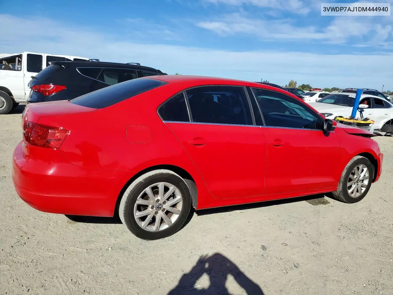2013 VOLKSWAGEN JETTA VIN 3VWDP7AJ1DM444940 — фото 3