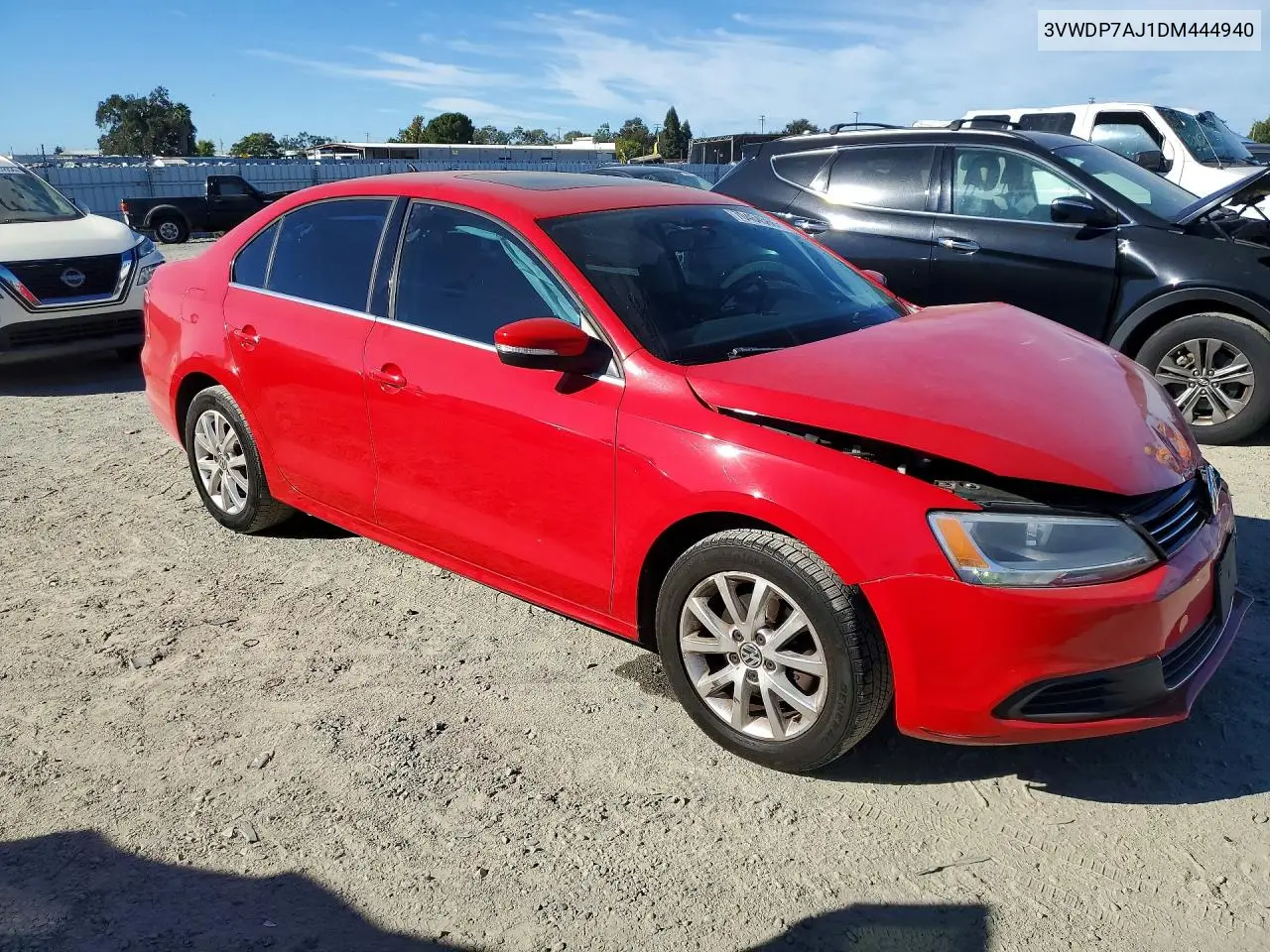 2013 VOLKSWAGEN JETTA VIN 3VWDP7AJ1DM444940 — фото 4