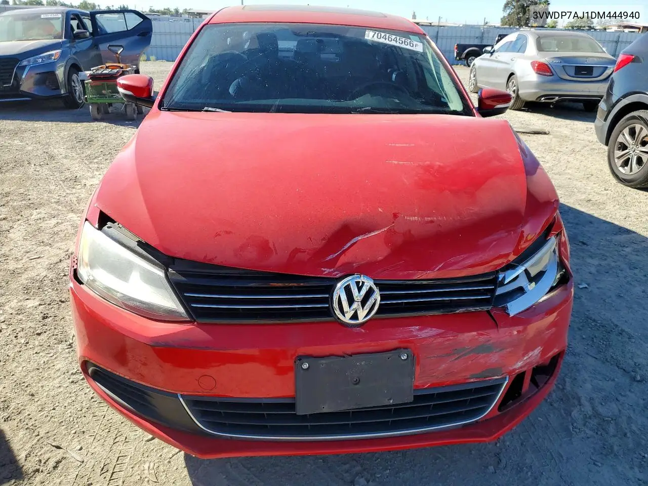 2013 VOLKSWAGEN JETTA VIN 3VWDP7AJ1DM444940 — фото 5