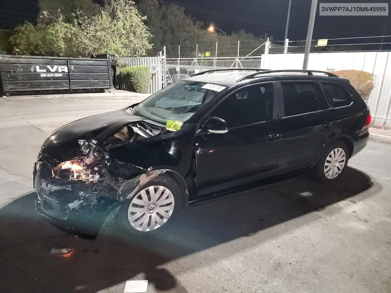 VOLKSWAGEN JETTA 2013, VIN 3VWPP7AJ1DM645959