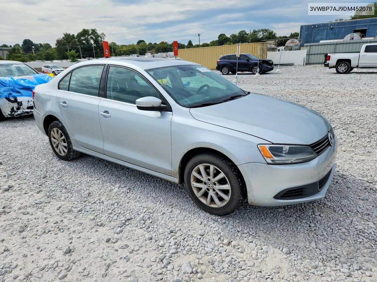 2013 VOLKSWAGEN JETTA VIN 3VWBP7AJ9DM452078 — фото 4