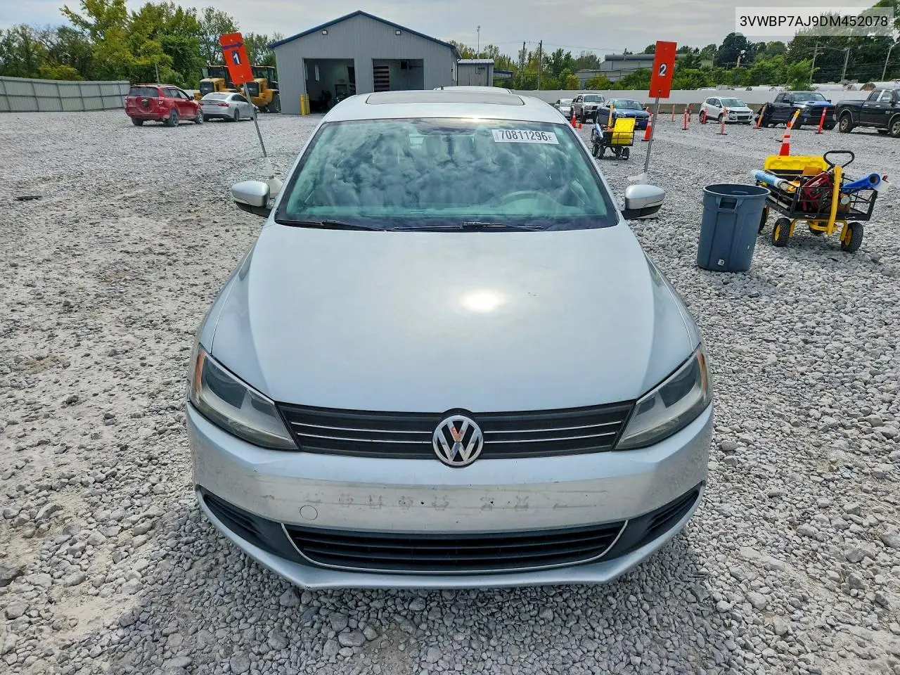 2013 VOLKSWAGEN JETTA VIN 3VWBP7AJ9DM452078 — фото 5