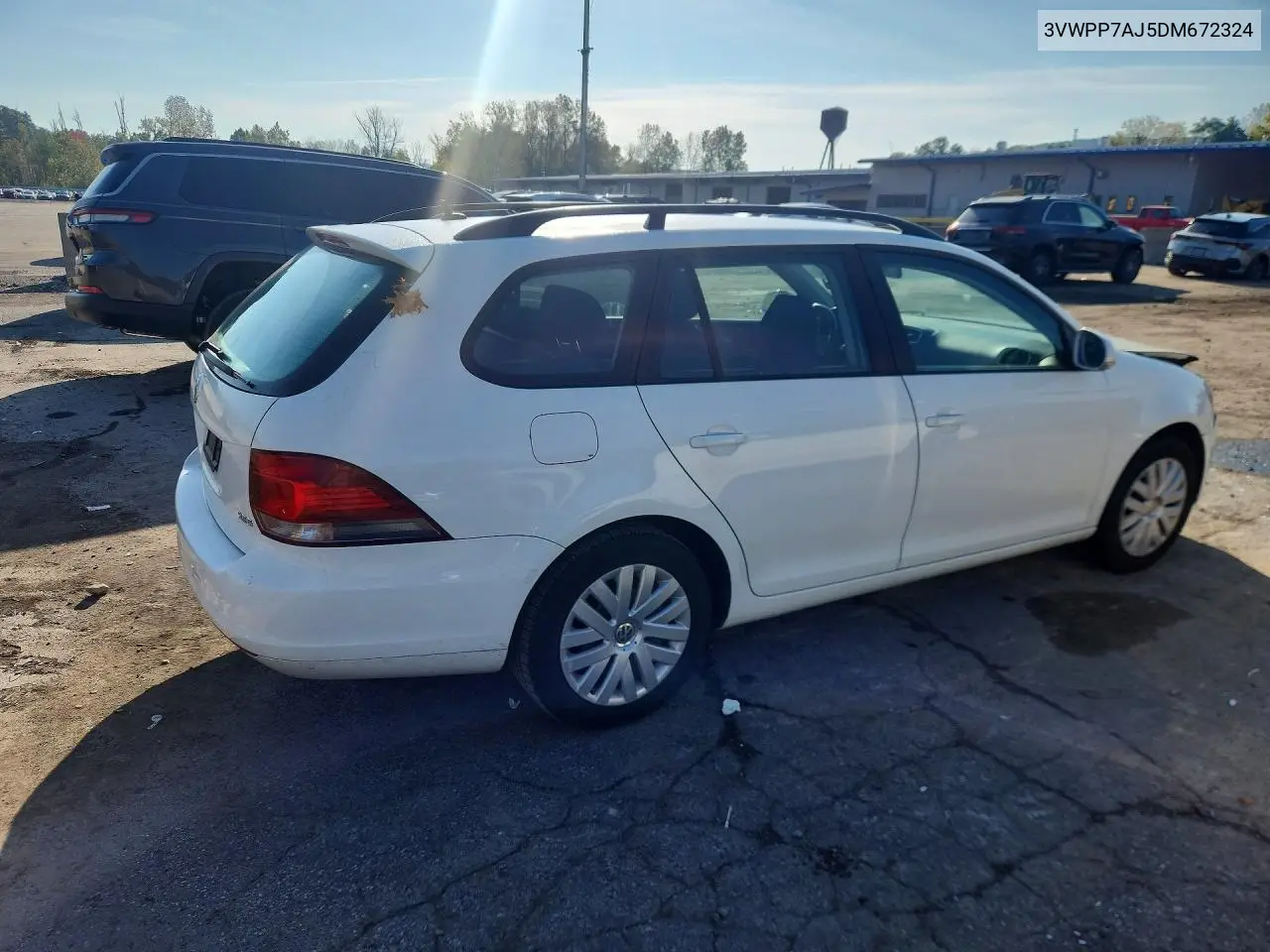 2013 VOLKSWAGEN JETTA VIN 3VWPP7AJ5DM672324 — фото 3