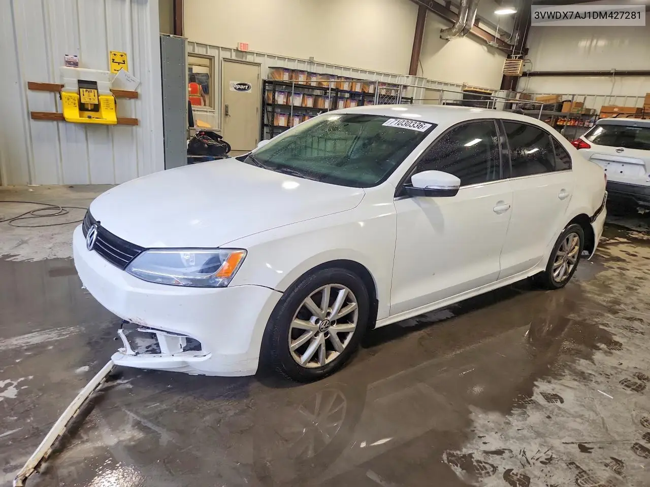 VOLKSWAGEN JETTA 2013, VIN 3VWDX7AJ1DM427281