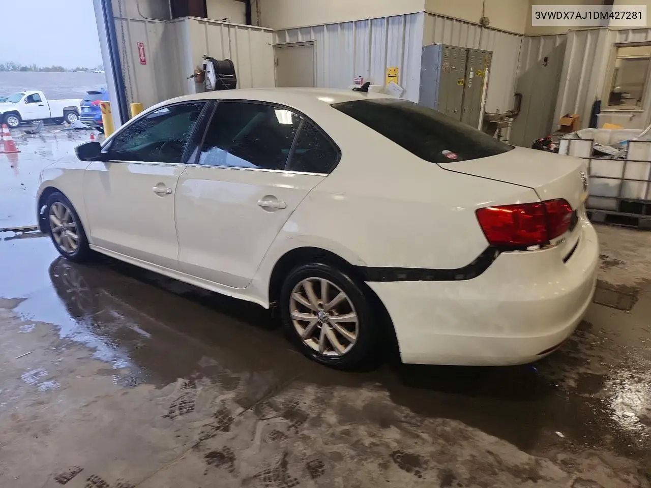 2013 VOLKSWAGEN JETTA VIN 3VWDX7AJ1DM427281 — фото 2