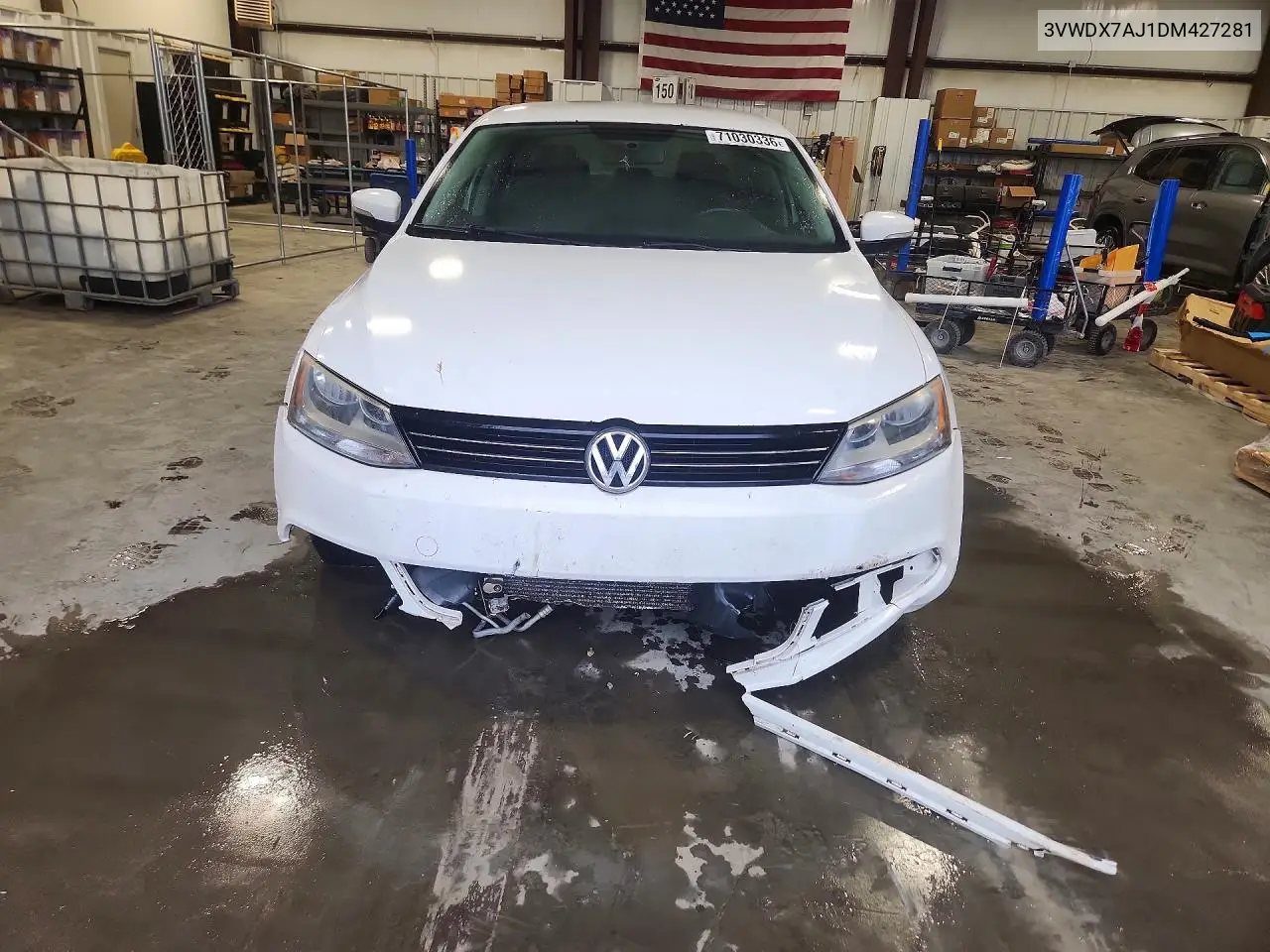 2013 VOLKSWAGEN JETTA VIN 3VWDX7AJ1DM427281 — фото 5