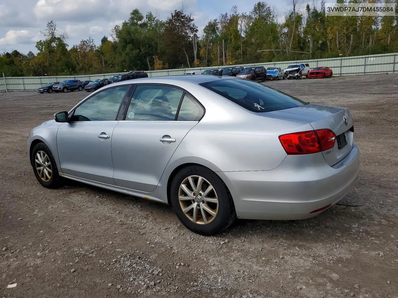 2013 VOLKSWAGEN JETTA VIN 3VWDP7AJ7DM455084 — фото 2