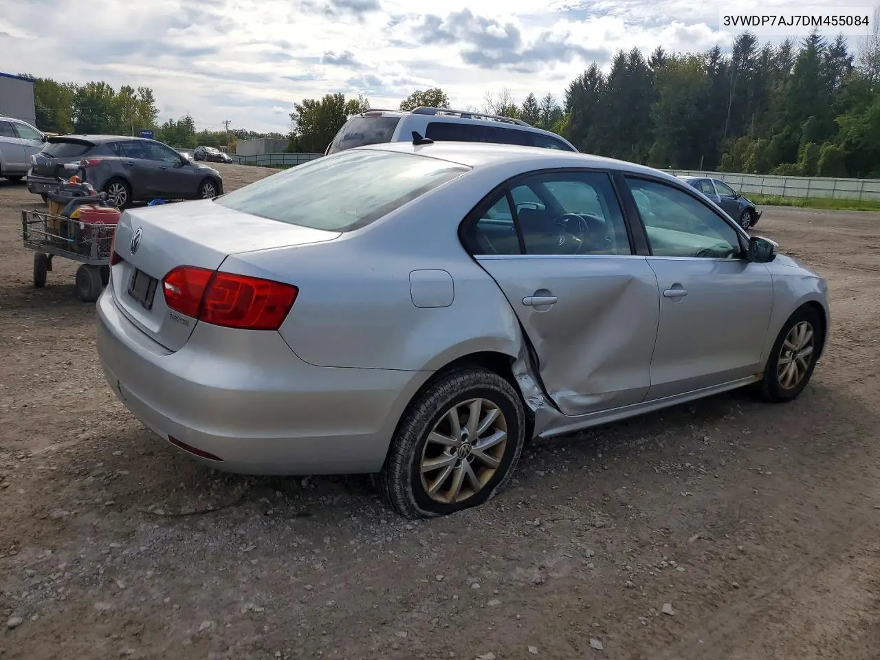 2013 VOLKSWAGEN JETTA VIN 3VWDP7AJ7DM455084 — фото 3