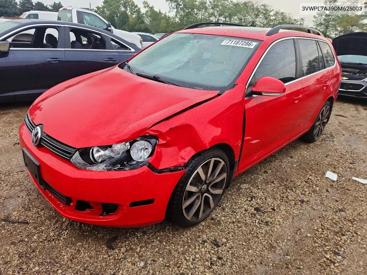 VOLKSWAGEN JETTA 2013, VIN 3VWPL7AJ9DM625003