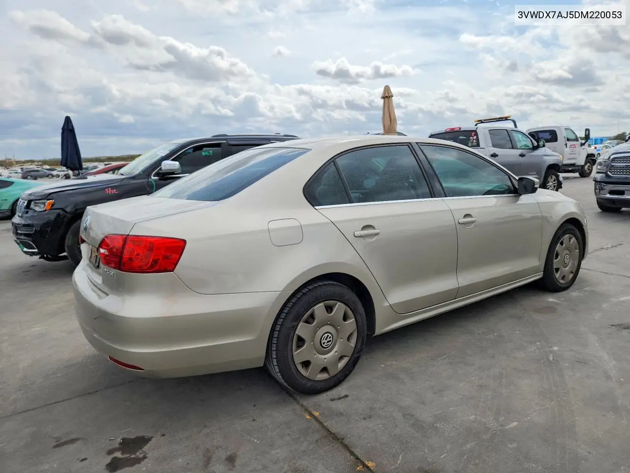 2013 VOLKSWAGEN JETTA VIN 3VWDX7AJ5DM220053 — фото 3