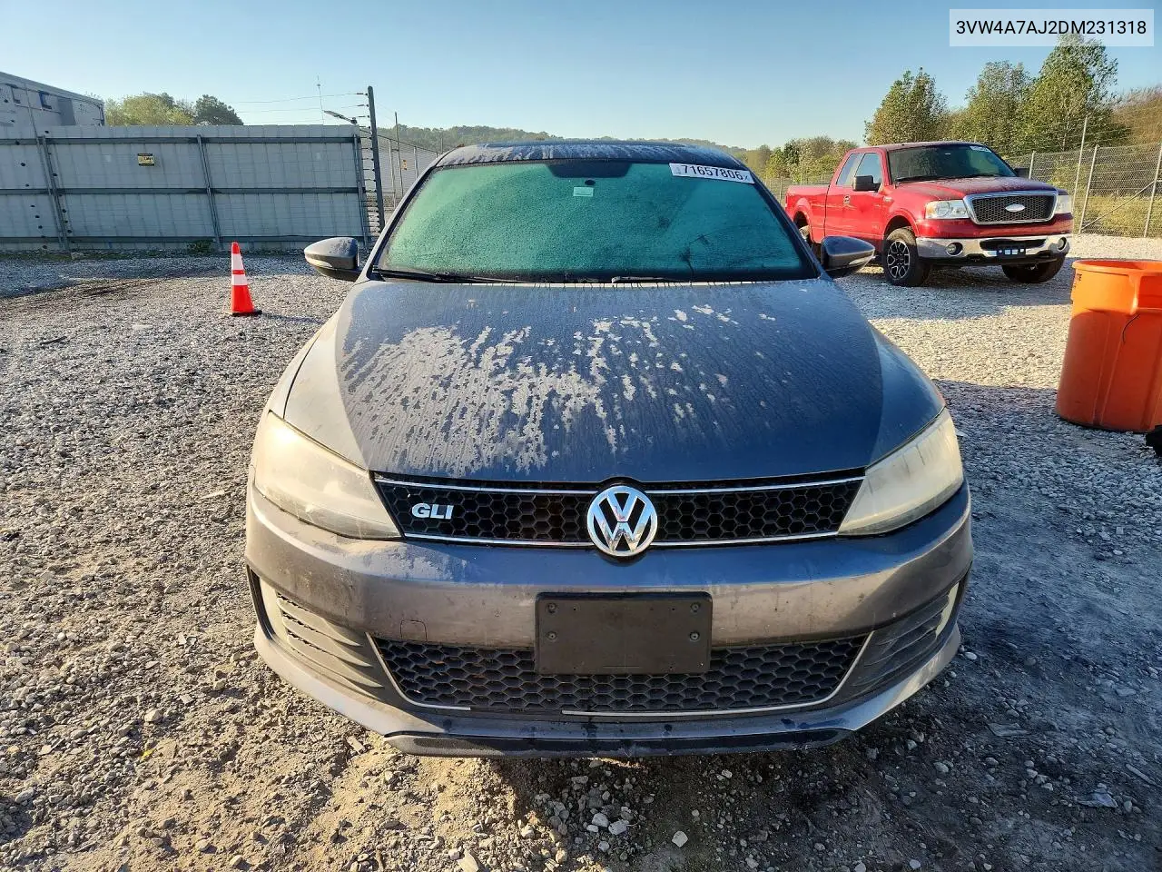 2013 VOLKSWAGEN JETTA VIN 3VW4A7AJ2DM231318 — фото 5