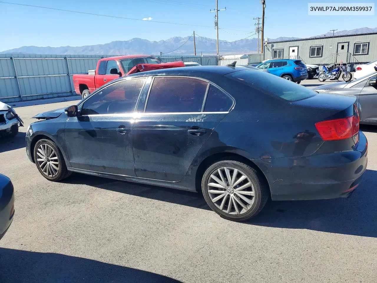 2013 VOLKSWAGEN JETTA VIN 3VWLP7AJ9DM359937 — фото 2