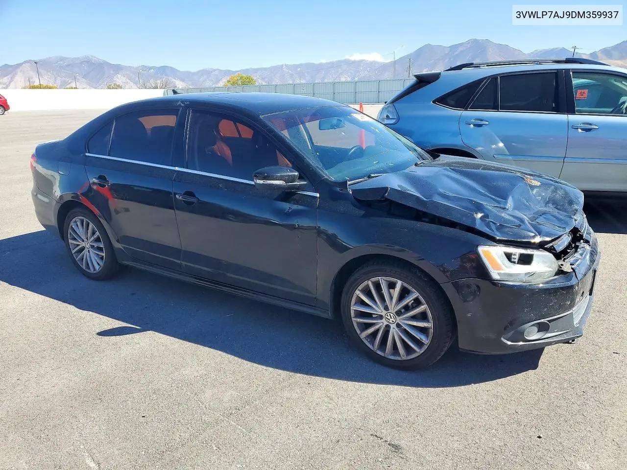 2013 VOLKSWAGEN JETTA VIN 3VWLP7AJ9DM359937 — фото 4