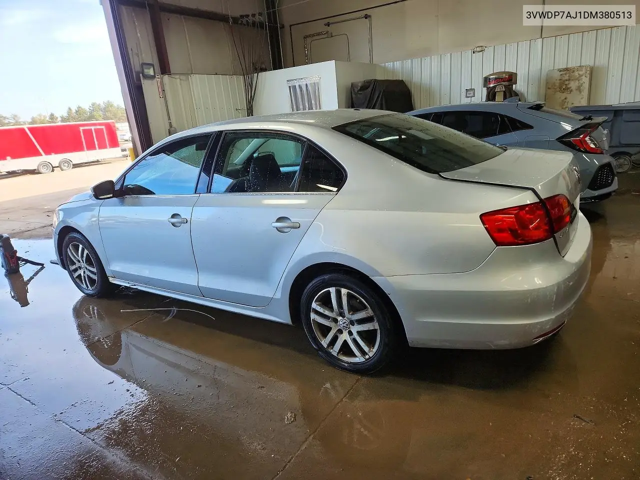 2013 VOLKSWAGEN JETTA VIN 3VWDP7AJ1DM380513 — фото 2