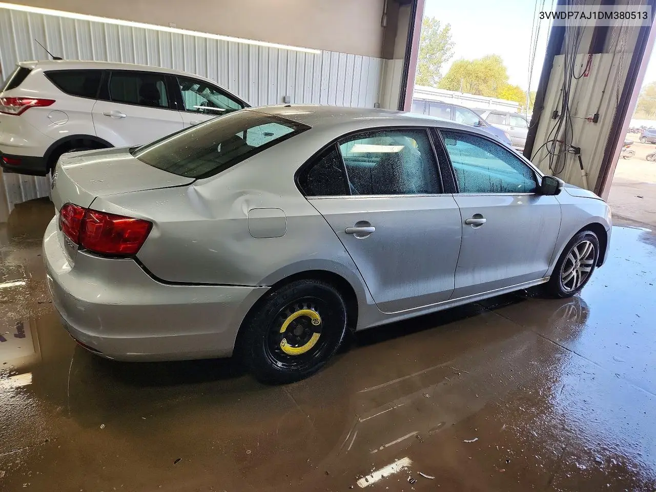 2013 VOLKSWAGEN JETTA VIN 3VWDP7AJ1DM380513 — фото 3