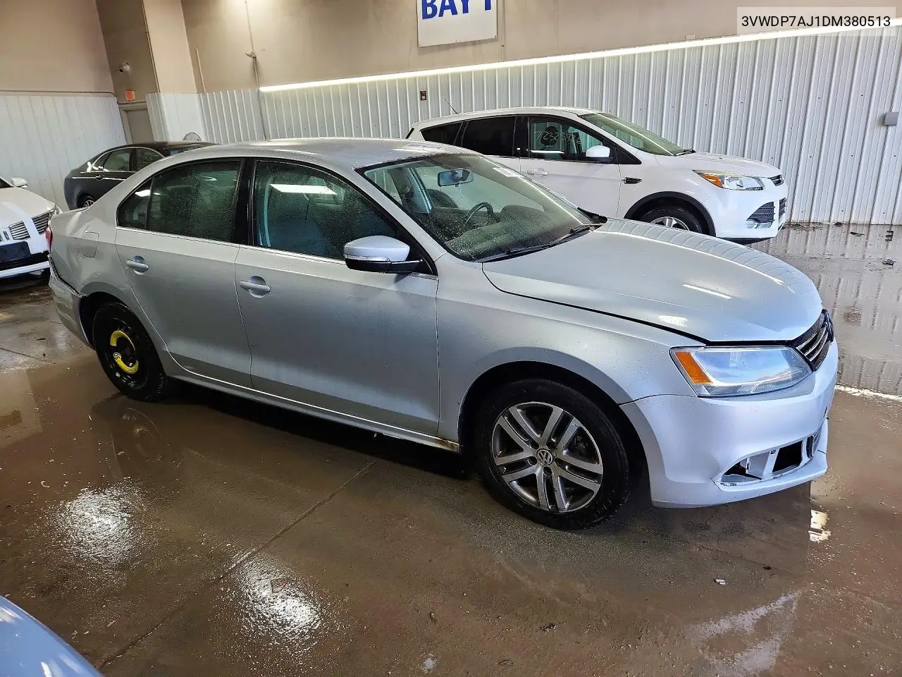 2013 VOLKSWAGEN JETTA VIN 3VWDP7AJ1DM380513 — фото 4