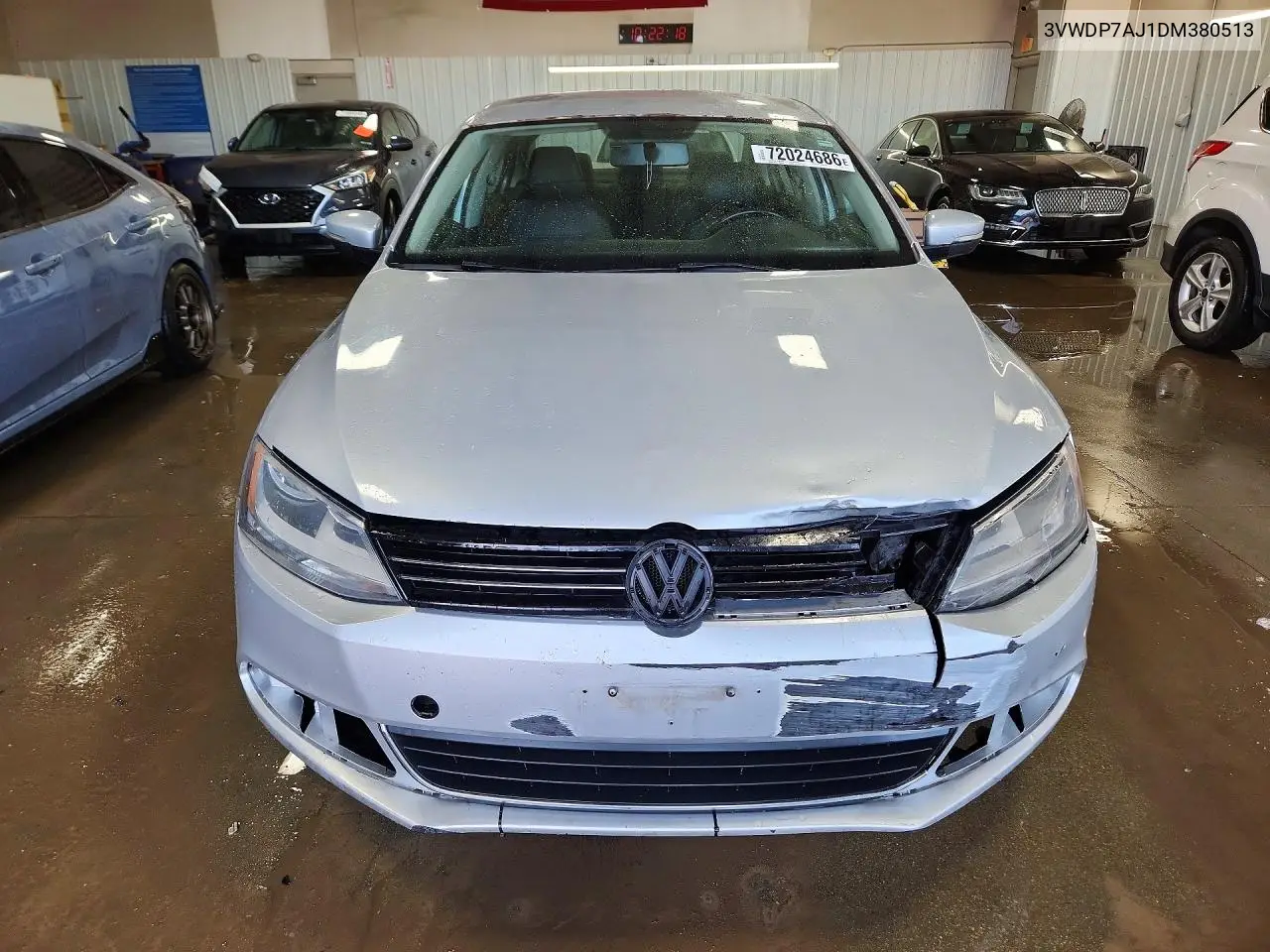 2013 VOLKSWAGEN JETTA VIN 3VWDP7AJ1DM380513 — фото 5