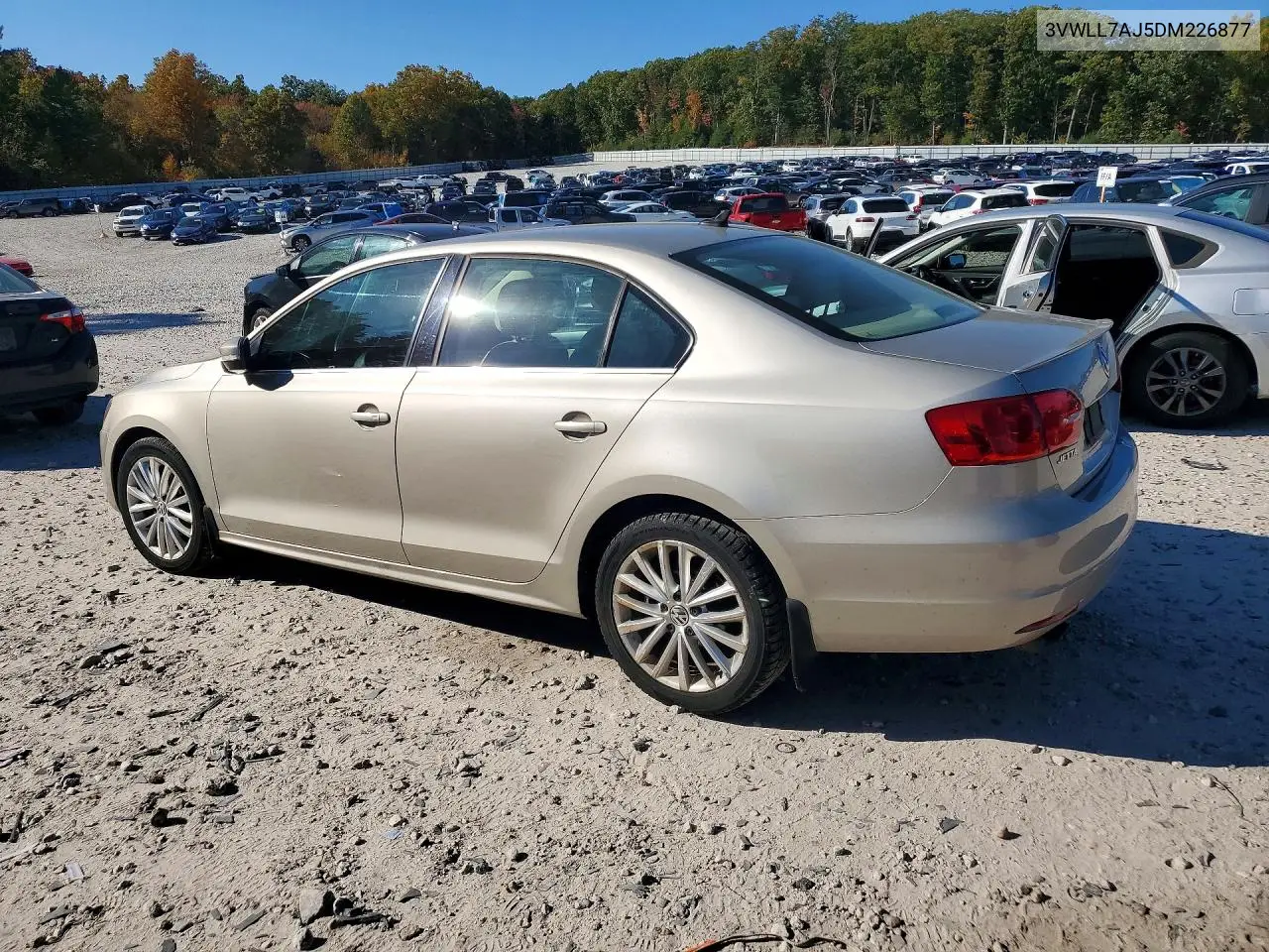 2013 VOLKSWAGEN JETTA VIN 3VWLL7AJ5DM226877 — фото 2
