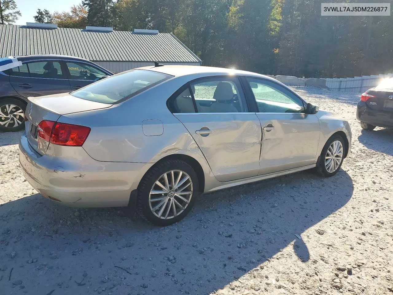 2013 VOLKSWAGEN JETTA VIN 3VWLL7AJ5DM226877 — фото 3