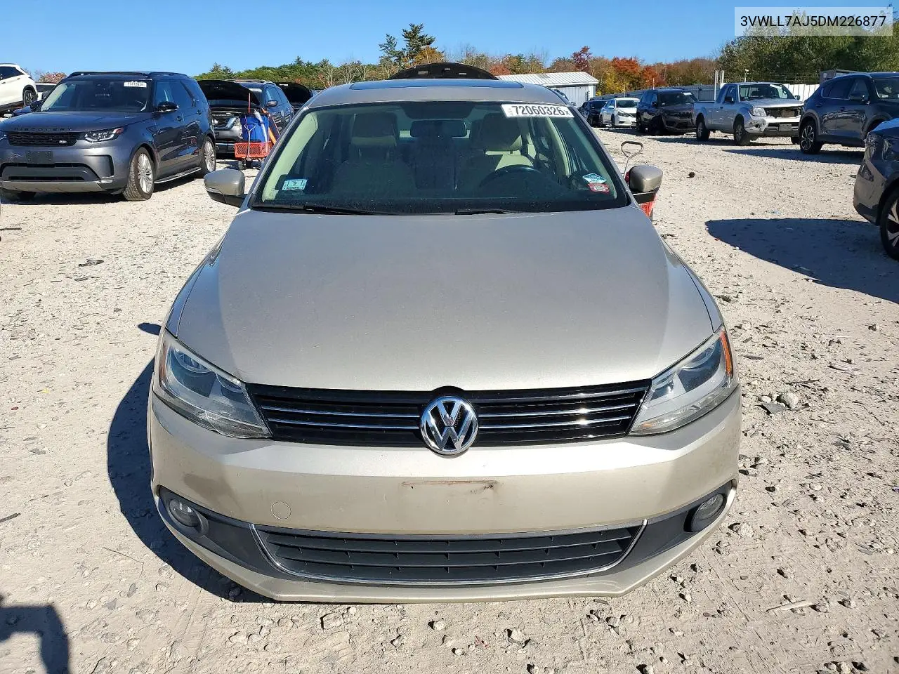 2013 VOLKSWAGEN JETTA VIN 3VWLL7AJ5DM226877 — фото 5