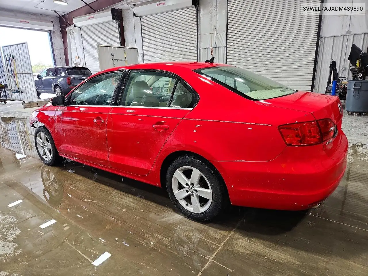 2013 VOLKSWAGEN JETTA VIN 3VWLL7AJXDM439890 — фото 2