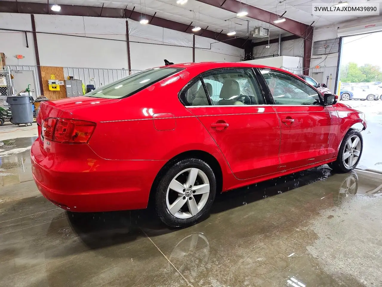 2013 VOLKSWAGEN JETTA VIN 3VWLL7AJXDM439890 — фото 3