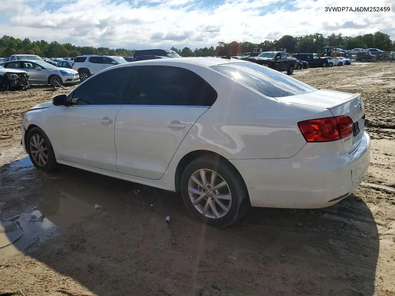 2013 VOLKSWAGEN JETTA VIN 3VWDP7AJ6DM252459 — фото 2