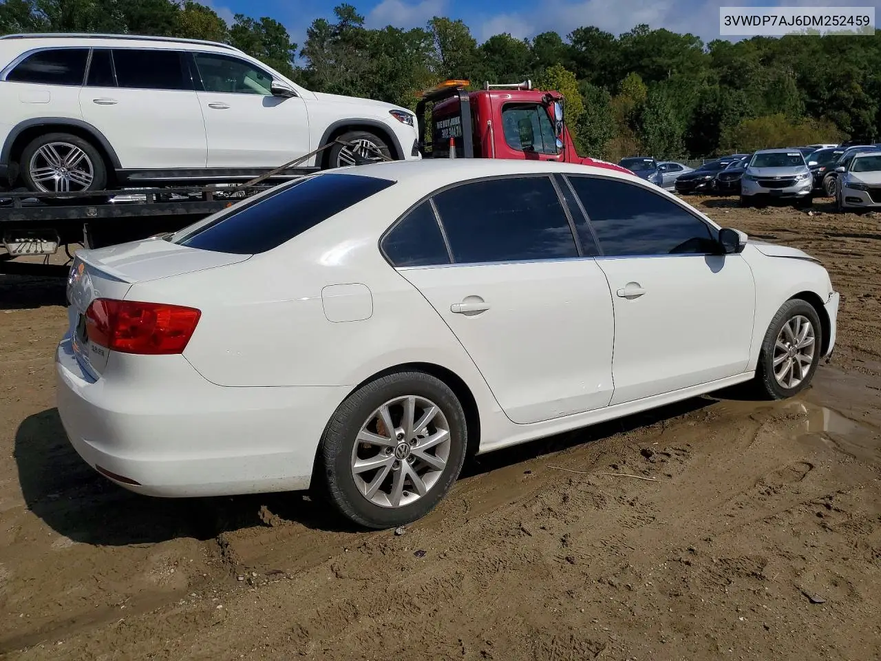2013 VOLKSWAGEN JETTA VIN 3VWDP7AJ6DM252459 — фото 3