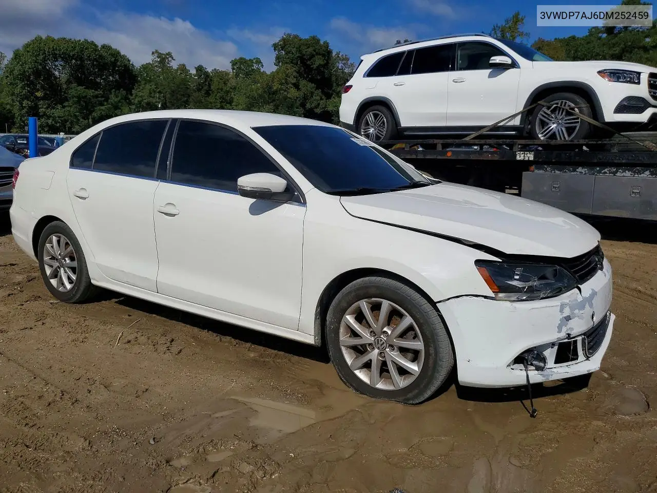 2013 VOLKSWAGEN JETTA VIN 3VWDP7AJ6DM252459 — фото 4