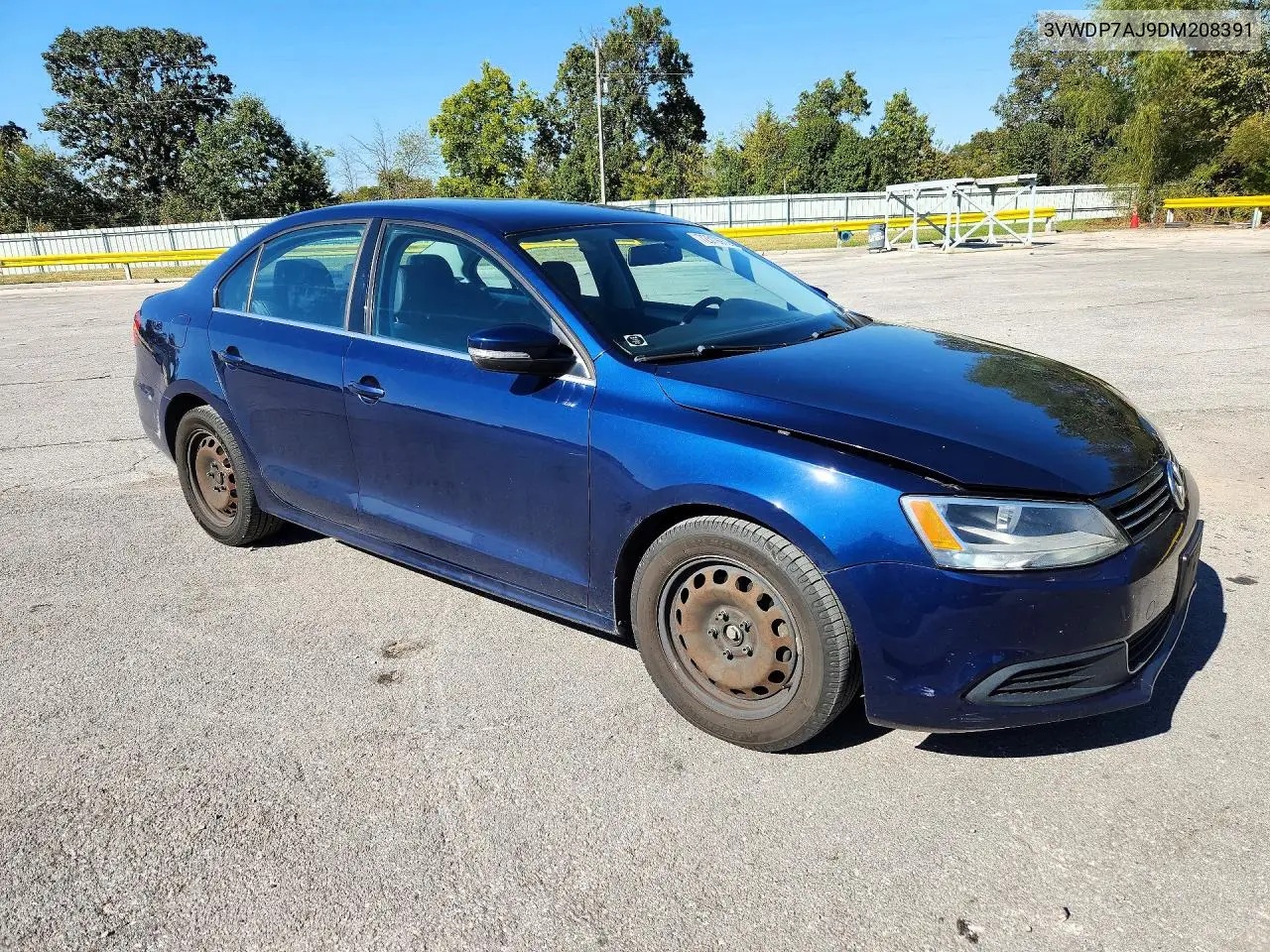 2013 VOLKSWAGEN JETTA VIN 3VWDP7AJ9DM208391 — фото 4