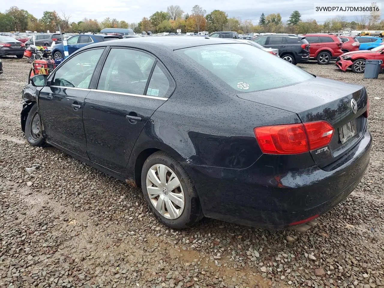 2013 VOLKSWAGEN JETTA VIN 3VWDP7AJ7DM360816 — фото 2