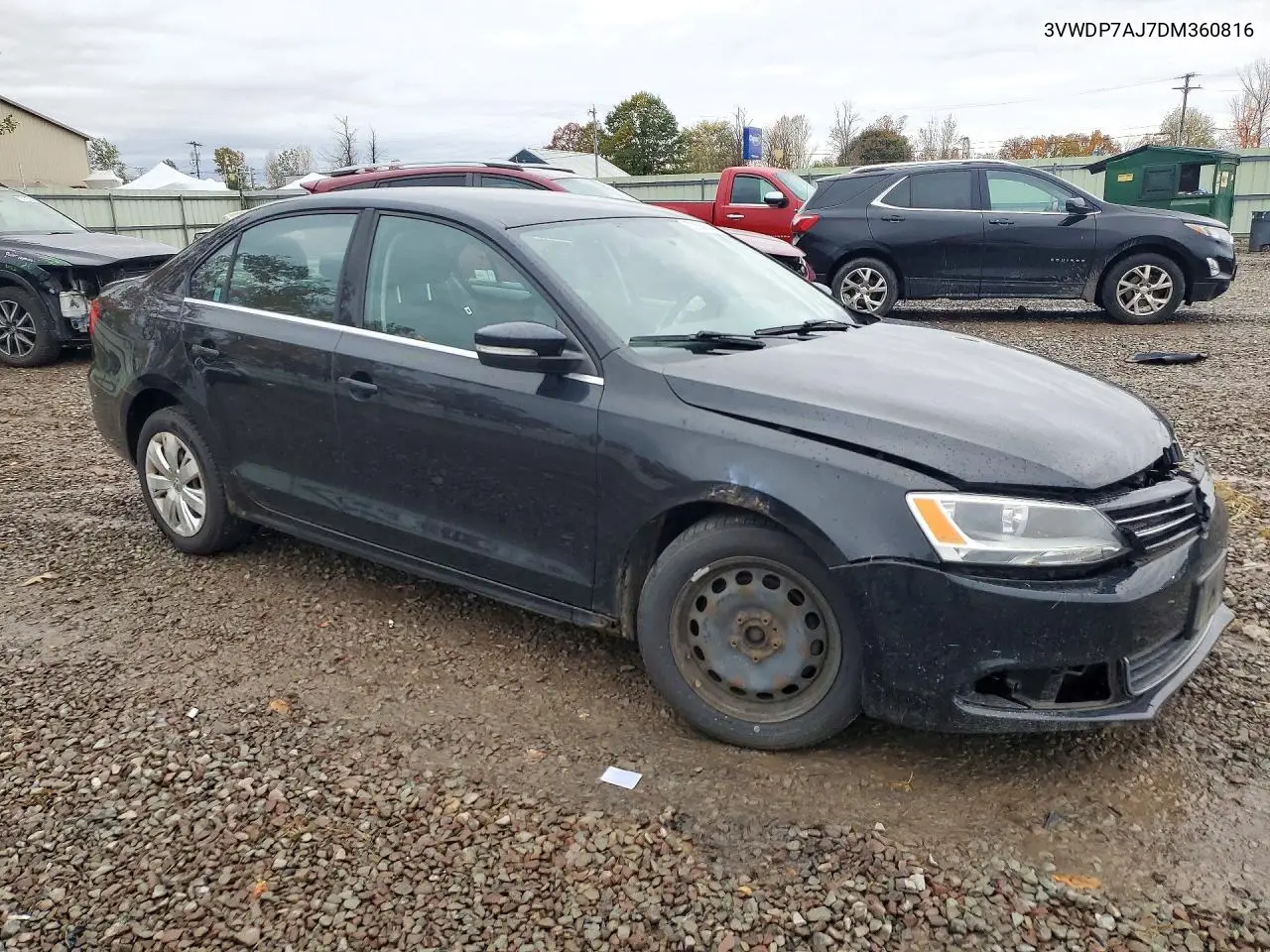 2013 VOLKSWAGEN JETTA VIN 3VWDP7AJ7DM360816 — фото 4