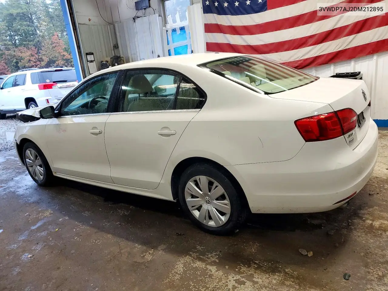 2013 VOLKSWAGEN JETTA VIN 3VWDP7AJ2DM212895 — фото 2