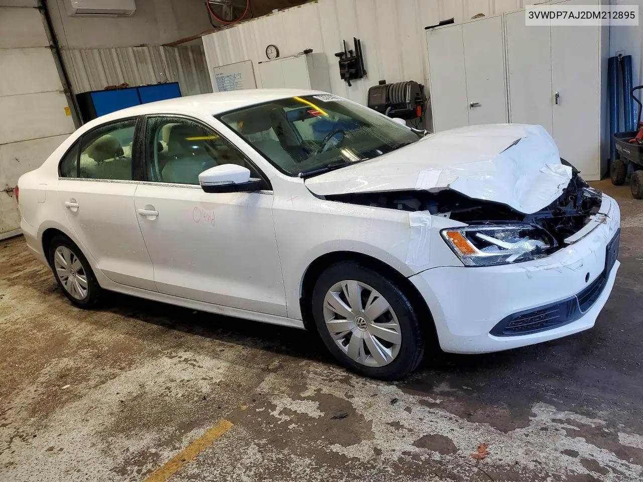 2013 VOLKSWAGEN JETTA VIN 3VWDP7AJ2DM212895 — фото 4