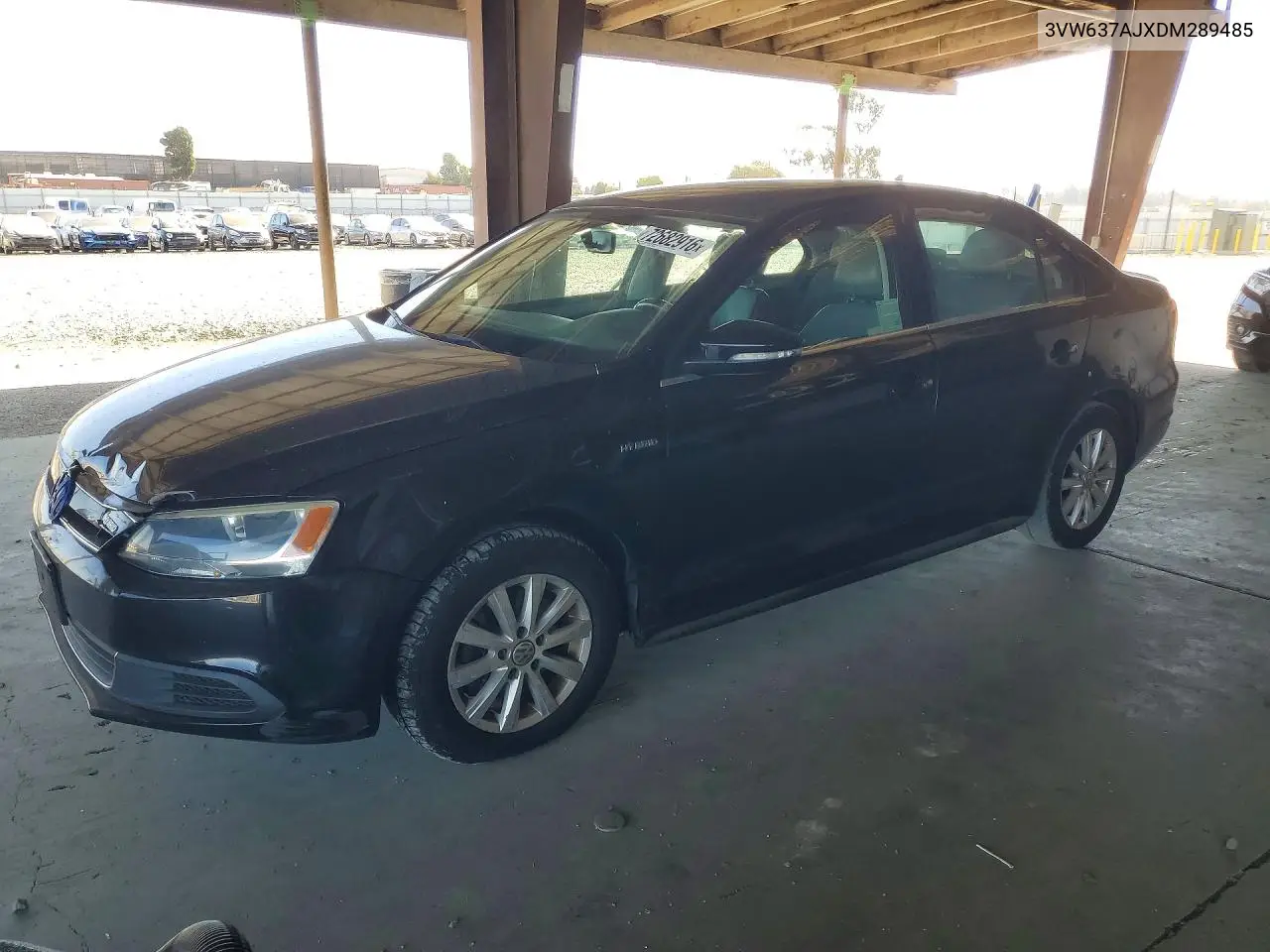 VOLKSWAGEN JETTA 2013, VIN 3VW637AJXDM289485
