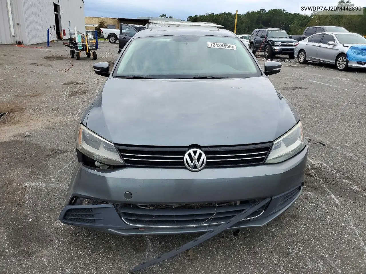 2013 VOLKSWAGEN JETTA VIN 3VWDP7AJ2DM442890 — фото 5