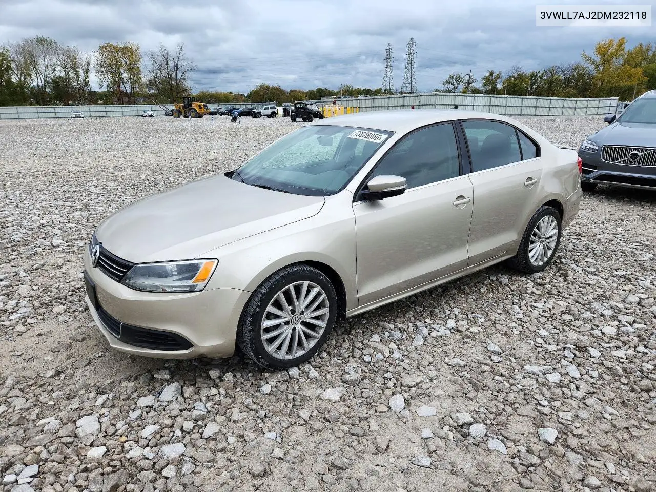 VOLKSWAGEN JETTA 2013, VIN 3VWLL7AJ2DM232118