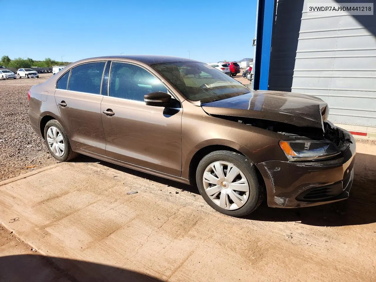2013 VOLKSWAGEN JETTA VIN 3VWDP7AJ9DM441218 — фото 4