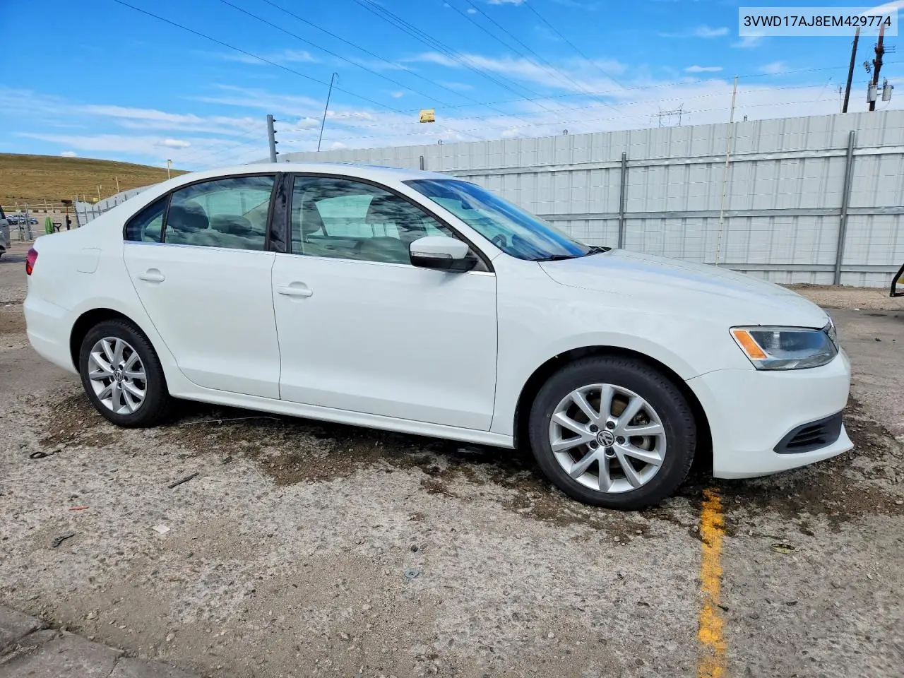 2014 VOLKSWAGEN JETTA VIN 3VWD17AJ8EM429774 — фото 4