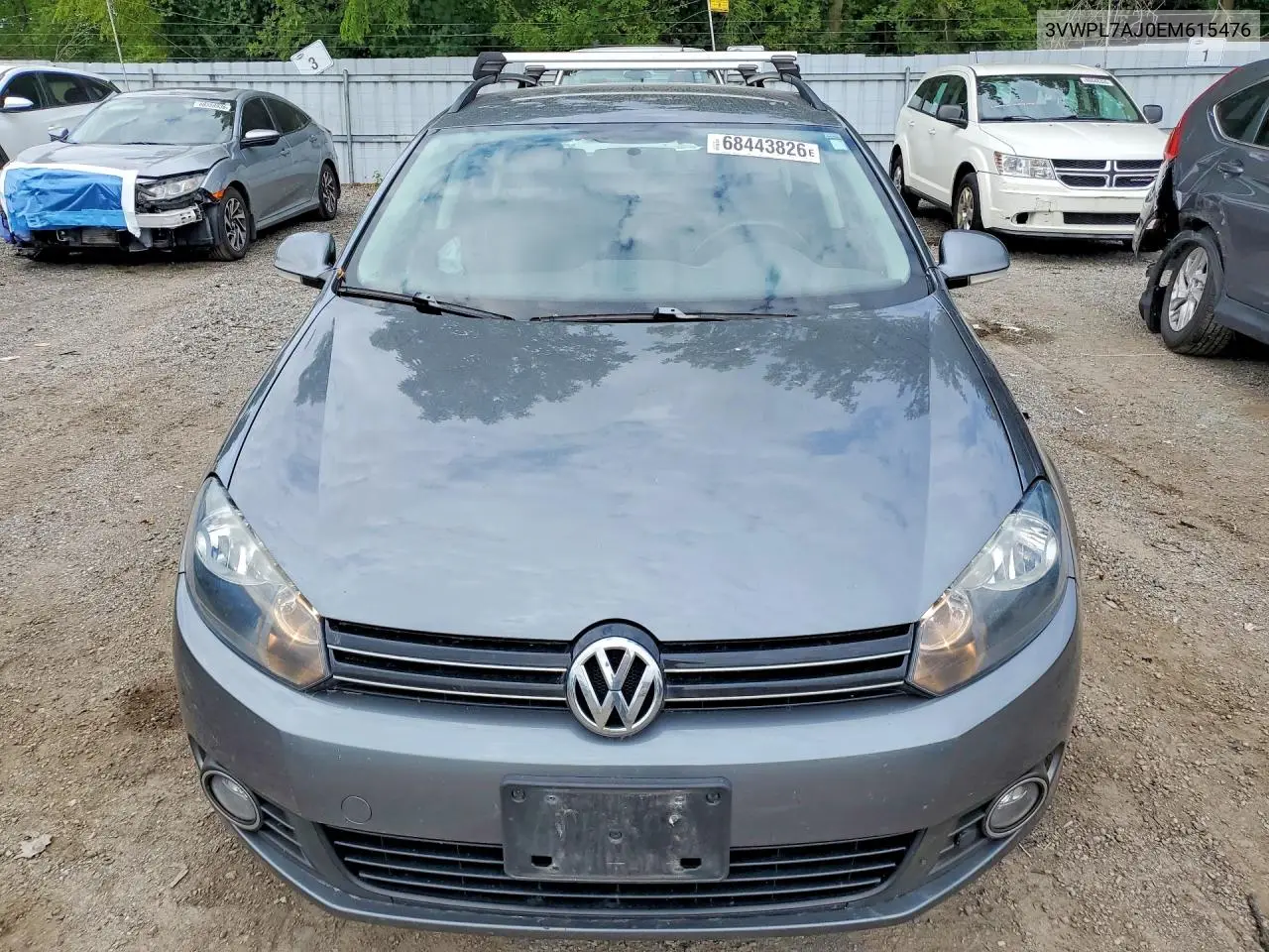 2014 VOLKSWAGEN JETTA VIN 3VWPL7AJ0EM615476 — фото 5