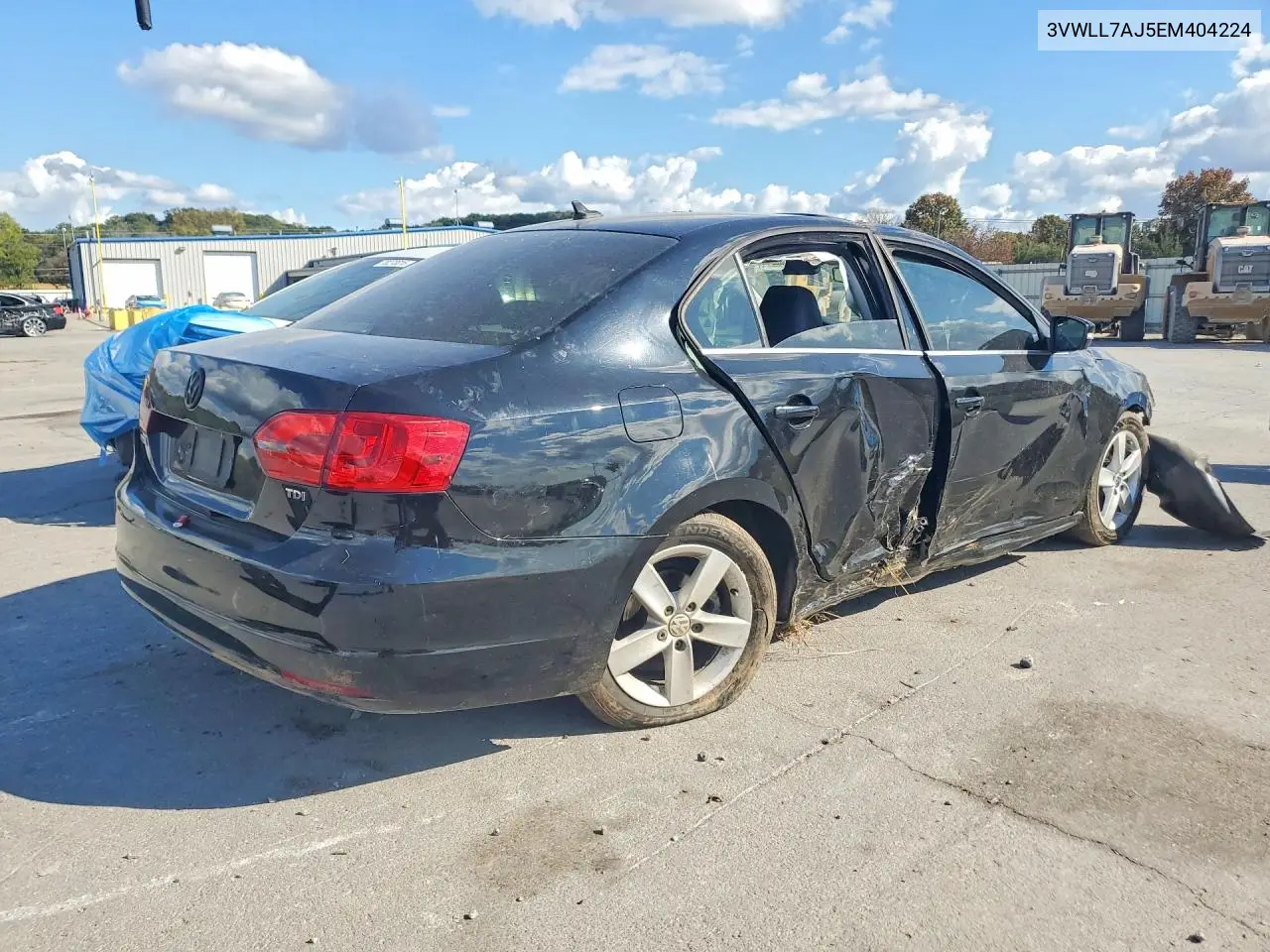 2014 VOLKSWAGEN JETTA VIN 3VWLL7AJ5EM404224 — фото 3