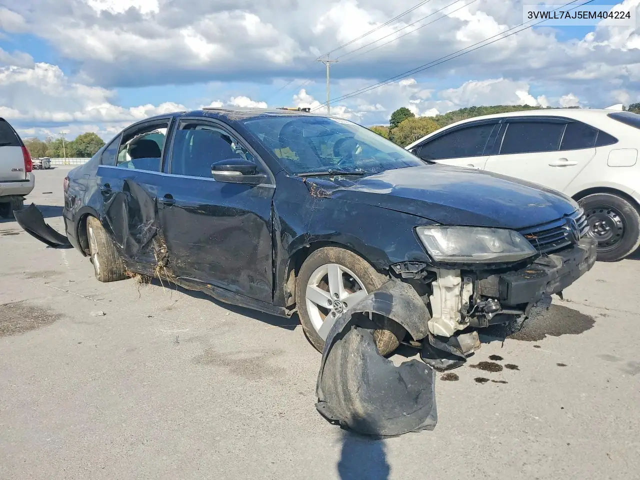2014 VOLKSWAGEN JETTA VIN 3VWLL7AJ5EM404224 — фото 4