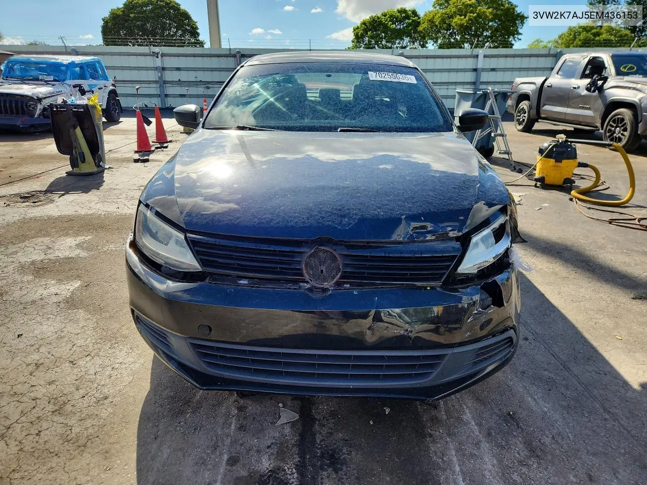 2014 VOLKSWAGEN JETTA VIN 3VW2K7AJ5EM436153 — фото 5