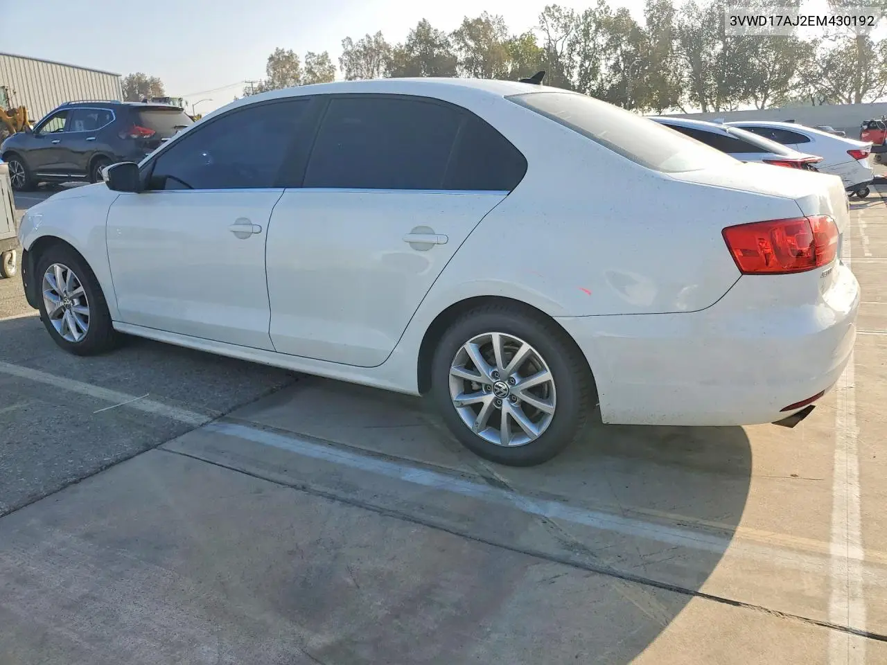 2014 VOLKSWAGEN JETTA VIN 3VWD17AJ2EM430192 — фото 2