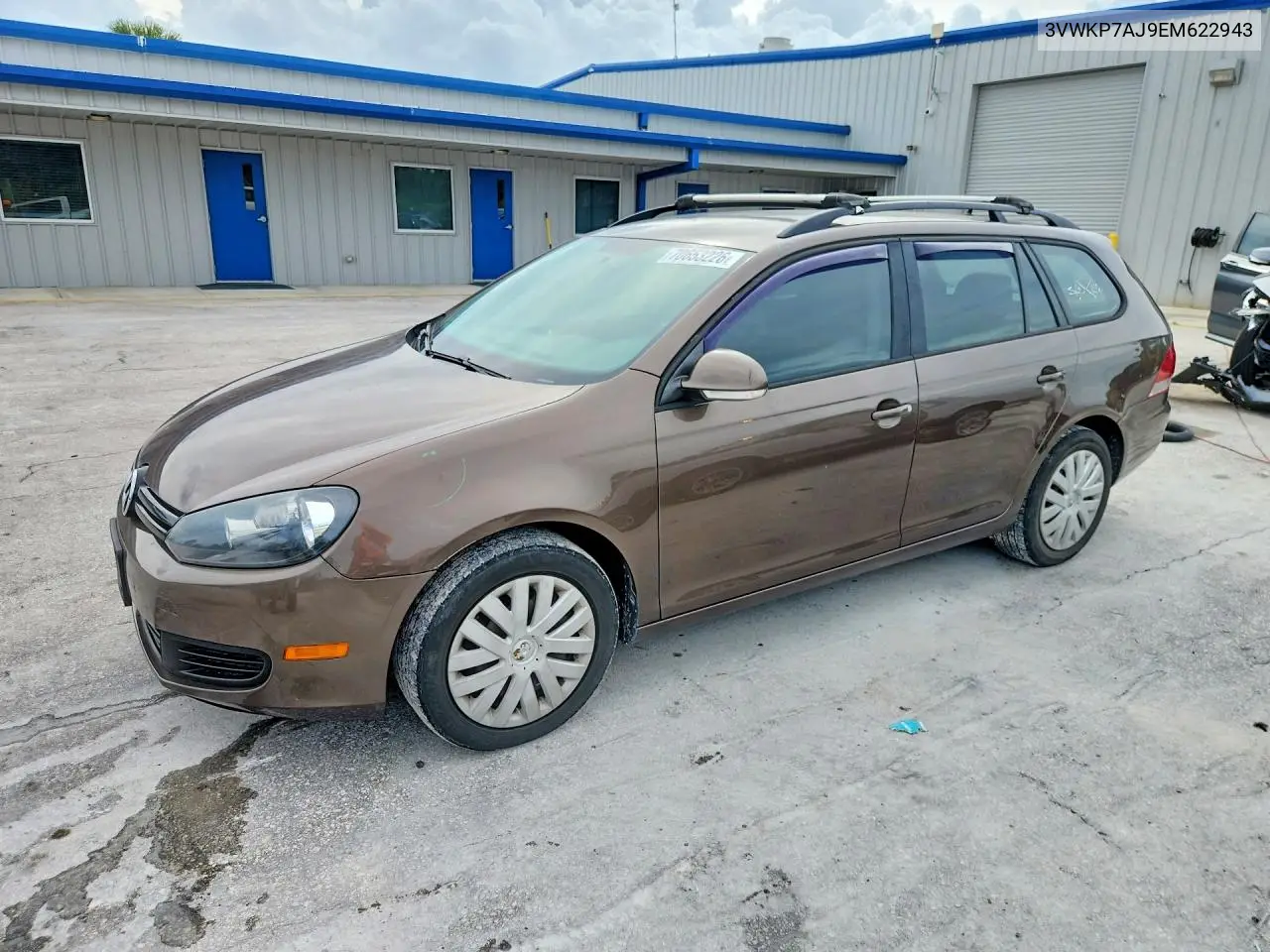 VOLKSWAGEN JETTA 2014, VIN 3VWKP7AJ9EM622943