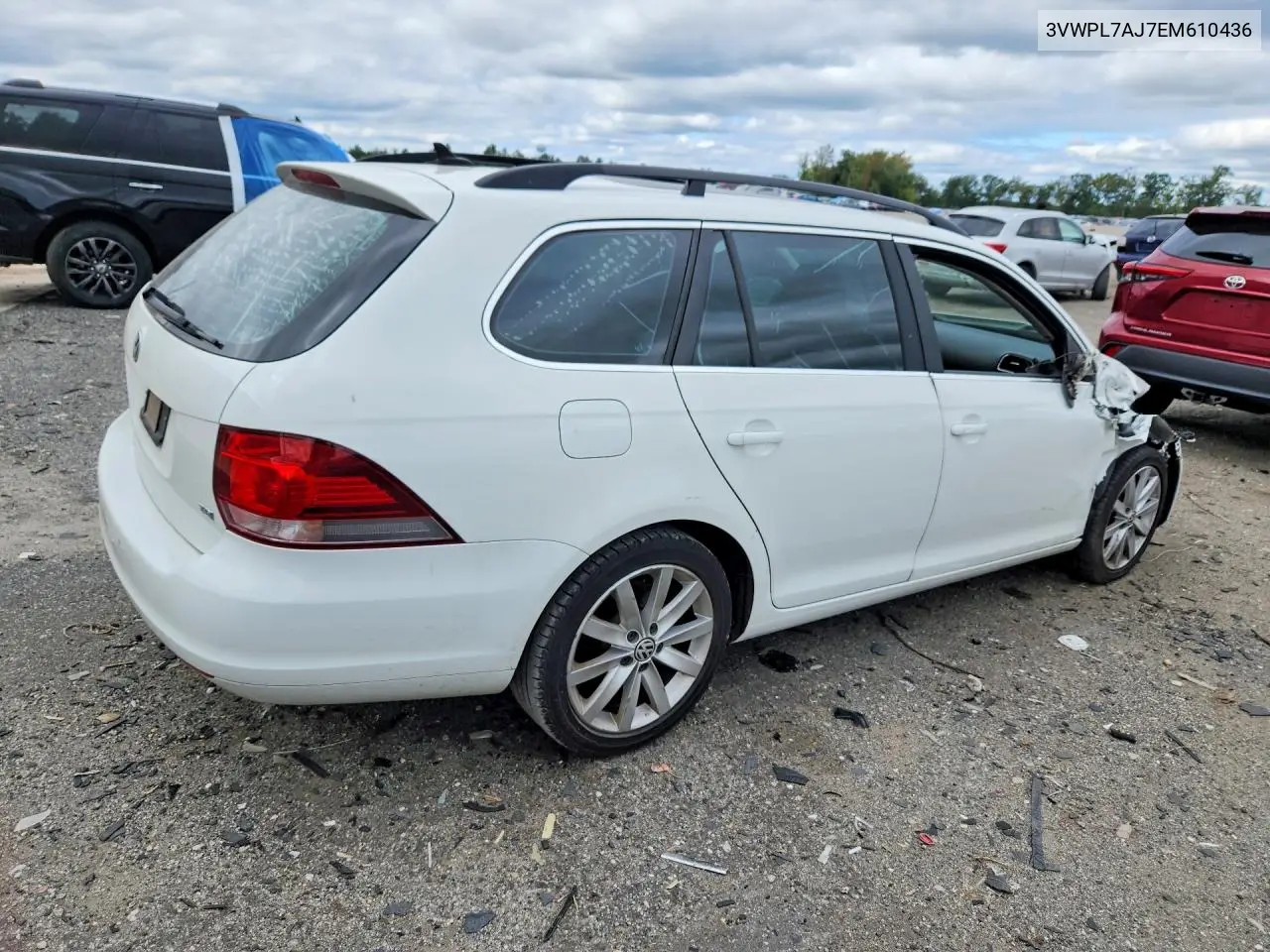 2014 VOLKSWAGEN JETTA VIN 3VWPL7AJ7EM610436 — фото 3