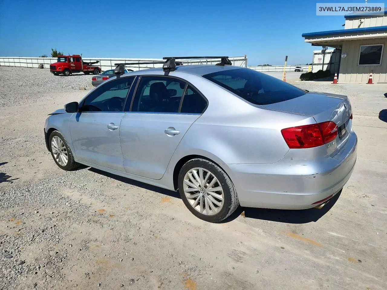 2014 VOLKSWAGEN JETTA VIN 3VWLL7AJ3EM273889 — фото 2