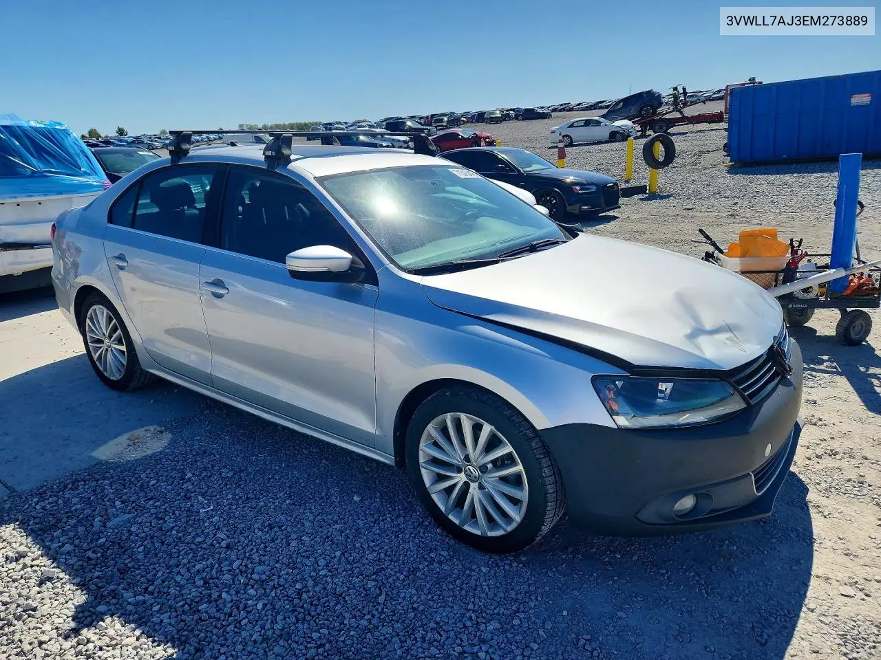 2014 VOLKSWAGEN JETTA VIN 3VWLL7AJ3EM273889 — фото 4
